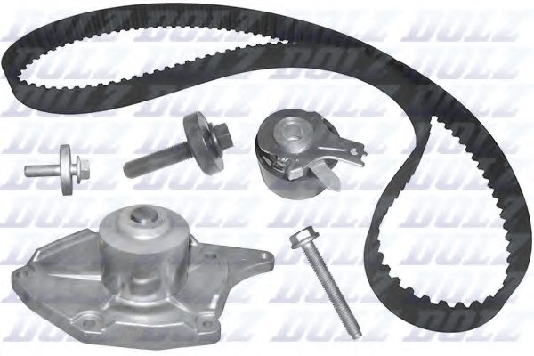 DOLZ KD004 Water Pump & Timing Belt Kit